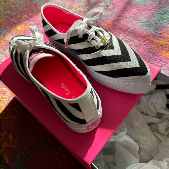 Never worn Barbie x Keds platform shoes size 7